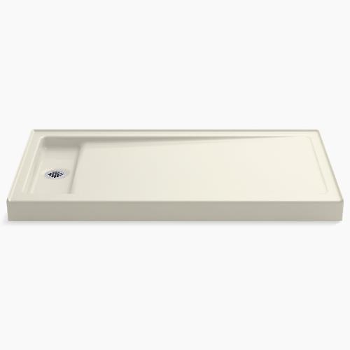 K9165-96 Bellwether Single Threshold 48'' and Larger Shower Base - Biscuit