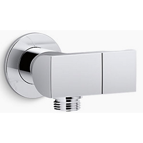 K98354-CP Exhale Wall Supply Elbow Shower Accessory - Polished Chrome