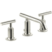 Kohler K14410-4-SN Vibrant Polished Nickel 8'' Widespread Bathroom Sink Faucet