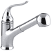 Kohler K15160-CP Polished Chrome Pull-Out Spray Kitchen Faucet