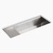 Kohler K3761-NA Stainless Steel Undermount Single Bowl Kitchen Sink
