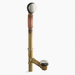 Kohler K7259-BN Vibrant Brushed Nickel Tub / Shower Drain