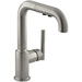 Kohler K7506-VS Vibrant Stainless Single Hole Bar Faucet