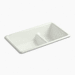 Kohler K6625-NY Dune Double Bowl Kitchen Sinks