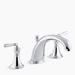 Kohler KT387-4-CP Polished Chrome Tub Faucet Trim Kit