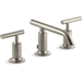 Kohler K14410-4-BN Vibrant Brushed Nickel 8'' Widespread Bathroom Sink Faucet