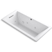 Kohler K1822-JH-0 White 66" Whirlpool Bath