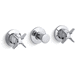 Kohler KT7751-3-CP Polished Chrome Thermostatic Valve Trim