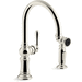 Kohler K99262-SN Vibrant Polished Nickel Single Handle Kitchen Faucet