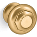Kohler K72578-2MB Vibrant Brushed Moderne Brass 1'' Diameter Cabinet Knob