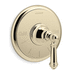 Kohler KT72769-4-AF Vibrant French Gold Thermostatic Valve Trim