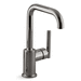 Kohler K7509-TT Vibrant Titanium Single Hole Bar Faucet