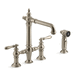 Kohler K76519-4-BV Vibrant Brushed Bronze Two Handle Kitchen Faucet