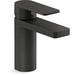 Kohler K23472-4-BL Matte Black Single Hole Bathroom Sink Faucet