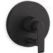 Kohler KT97019-4-BL Matte Black Non-Thermostatic Valve Trim