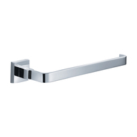  Aura Towel Ring Bathroom Accessory - Chrome