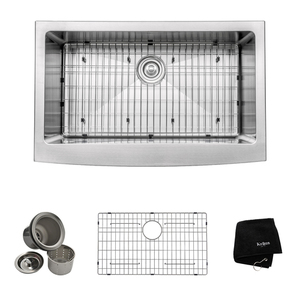 KKHF20033 Apron Front / Specialty Sink Kitchen Sink - Stainless Steel KKHF20033 Apron Front / Specialty Sink Kitchen Sink - Stainless Steel