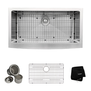 KKHF20036 Apron Front / Specialty Sink Kitchen Sink - Stainless Steel KKHF20036 Apron Front / Specialty Sink Kitchen Sink - Stainless Steel