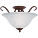 Maxim M10120FTOI Oil Rubbed Bronze Flush Mount Ceiling Light