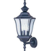 Maxim M1014BK Black Outdoor Entrance Wall Light