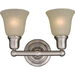 Maxim M11087SVSN Satin Nickel 2 Bulb Bathroom Light