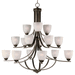 Maxim M11228FTOI Oil Rubbed Bronze Large Foyer Chandelier