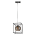 Maxim M11367MSKBKPC Black / Polished Chrome Entrance / Foyer Pendant