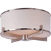 Maxim M12050WTSN Satin Nickel Flush Mount Ceiling Light