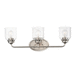 Maxim M47689017 Satin Nickel 3 Bulb Bathroom Light