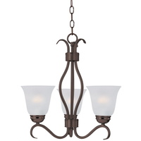  Basix Mini Chandelier - Oil Rubbed Bronze