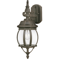  Crown Hill Entrance Outdoor Wall Light - Rust Patina