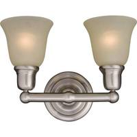  Bel Air 2 Bulb Bathroom Lighting - Satin Nickel
