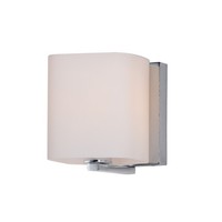  Wrap 1 Bulb Wall Sconce - Polished Chrome