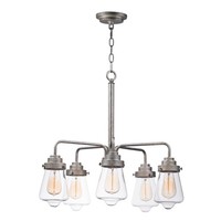  Cape Cod Mid Sized Chandelier Chandelier - Weathered Zinc