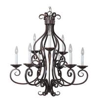  Manor Mid Sized Chandelier Chandelier - Oil Rubbed Bronze