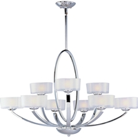  Elle Large Foyer Chandelier Chandelier - Polished Chrome