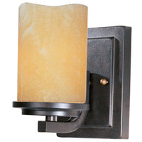  Luminous 1 Bulb Wall Sconce - Rustic Ebony