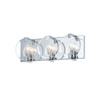  Looking Glass Multi Bulb Wall Sconce - Polished Chrome