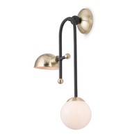  Mingle Multi Bulb Wall Sconce - Bronze / Satin Brass