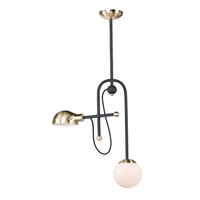  Mingle Mini-Pendant Pendant Light - Bronze / Satin Brass