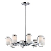  Avant Mid Sized Chandelier Chandelier - Polished Chrome