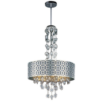  Symmetry Entrance / Foyer Pendant Light - Polished Nickel