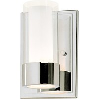  Silo 1 Bulb Wall Sconce - Polished Chrome