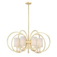 Mid Sized Chandelier 35-1/2" Width