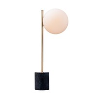  Vesper Table Lamp - Satin Brass / Black