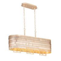  Glamour Linear Pendant Pendant Light - Champagne / Gold