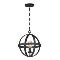  Compass Hanging Hanging Lantern - Black