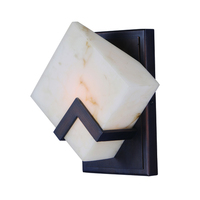  Boulder 1 Bulb Wall Sconce - Bronze Guilt and Gold