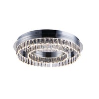  Icycle Flush Mount Ceiling Light - Polished Chrome