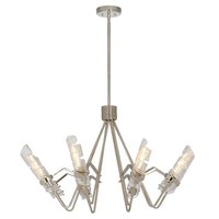  Milano Large Foyer Chandelier Chandelier - Polished Nickel